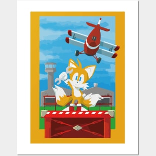 Tails the fox Posters and Art